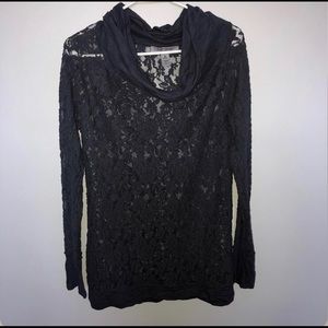 Lacey long sleeve top